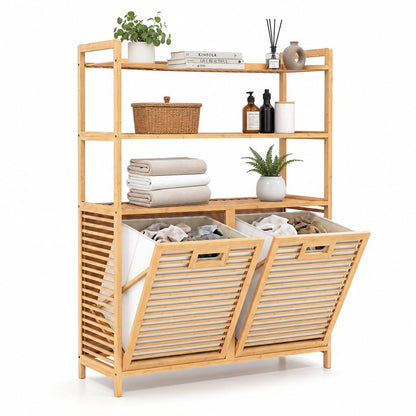 Tilt Out Laundry Basket, Pull Out Laundry Hamper Cabinet