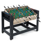 2-in-1 Swivel Multi Game Table 122 cm Foosball and Pool Combo Table