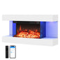 Electric Fireplace, Wall Mounted Electric Fire Suite with WiFi