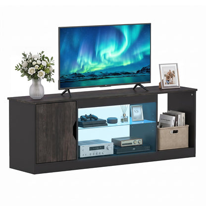 148cm TV Unit, LED TV Stand Cabinet for 65 Inch TVs