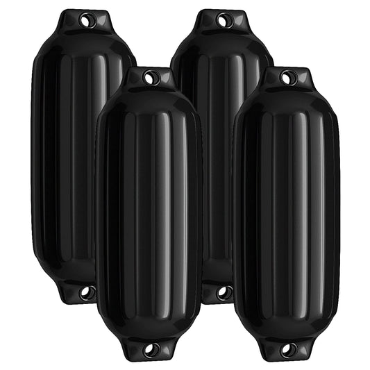 4 Pieces Boat Fenders for Pontoon Boat Sailboat and Speedboat