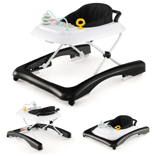 Push Along and Walker Combo with Adjustable Height