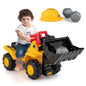 Kids Ride On Bulldozer Toy with Adjustable Bucket and Sound