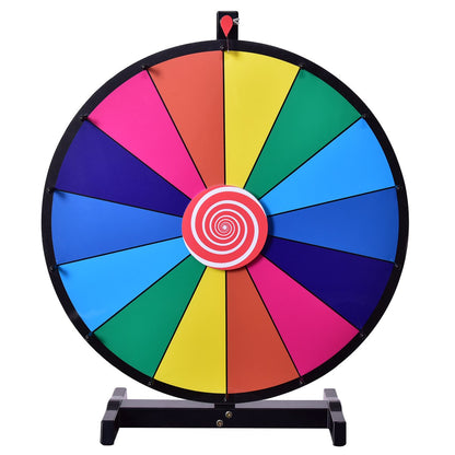 Color Prize Wheel 14 Slots Dry Eraser Trade Show Fortune
