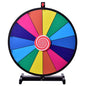 Color Prize Wheel 14 Slots Dry Eraser Trade Show Fortune