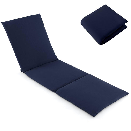 182x59cm Garden Recliner Cushions Chaise Sunlounger Replacement Pad