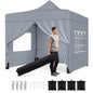 Pop up Gazebo, Outdoor Canopy Tent with 4 Removable Sidewall