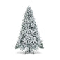 180/240 cm Snow Flocked Artificial Christmas Tree with 600/1010 Tips