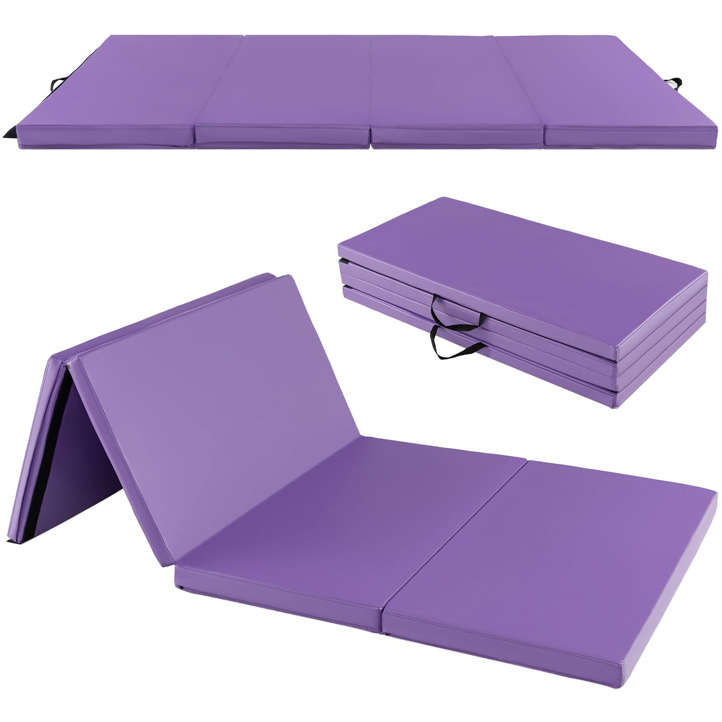 8FT x 4FT Tumbling Mats with High Density 5cm Thick Foam