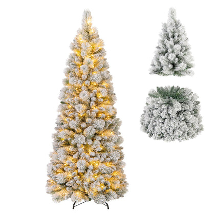 Pop up Artificial Christmas Tree with PVC Tips and Pine Needles