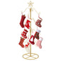 Christmas Stocking Holder Stand, 48” Freestanding Xmas Stocking Hanger Rack
