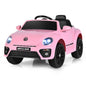 12V Volkswagen Beetle Electric Kids Ride On Car with Remote Control