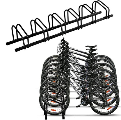 6-Bike Steel Bike Rack for Child BMX Road and Mountain Bikes