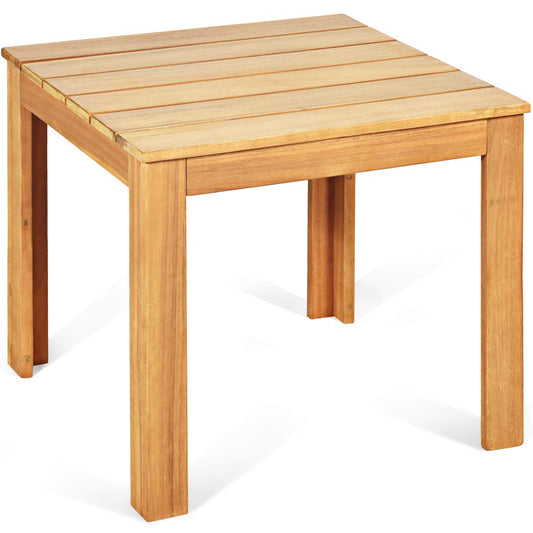 Outdoor Acacia Wood Side Table