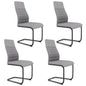 Modern Dining Chair Set of 4 Upholstered Accent Chair