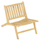 Teak Wood Outdoor Chair for Patio Lawn Garden