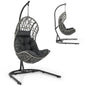 Swing Egg Chair with Stand for Garden Patio Yard Living Room