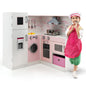 Kids Corner Kitchen Playset with Apron and Chef Hat