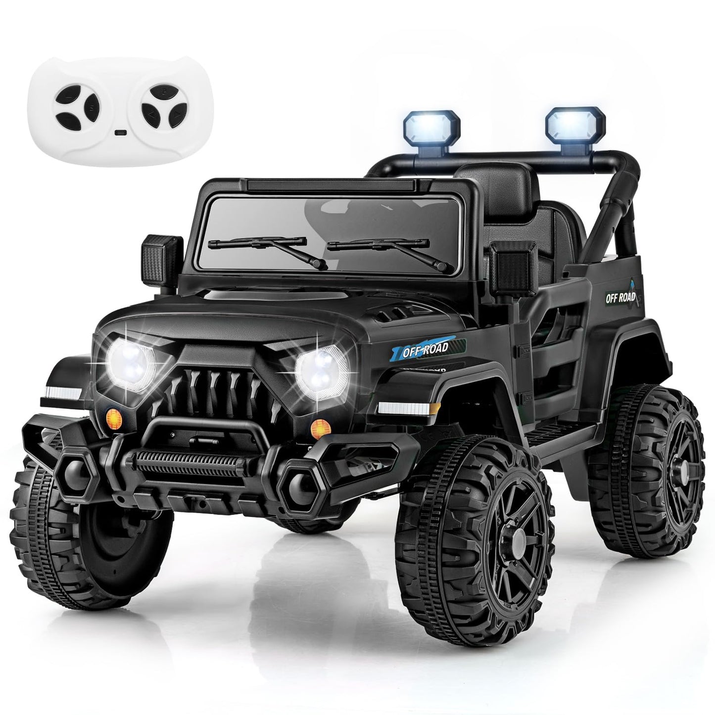 12V Kids Ride on Truck with Remote Control and 3 Speeds