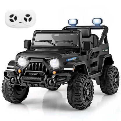 12V Kids Ride on Truck with Remote Control and 3 Speeds