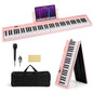 88 Key Folding Digital Piano Keyboard with Microphone