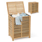 80L Laundry Hamper with Removable Liner Bag