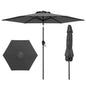 Outdoor Heavy Duty Umbrella with Push Button Tilt
