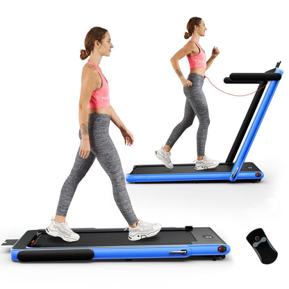 2.25 HP Foldable Treadmill 3 in 1 Walking Pad Under Desk Treadmill
