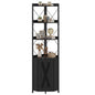 6 Tier Industrial Corner Storage Shelf with Adjustable Shelf