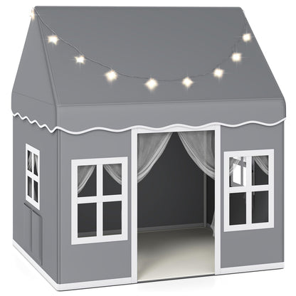 Indoor Kids Play Tent with Star Lights for Children Boys Girls Gift
