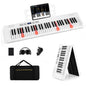 61 Key Folding Digital Piano Keyboard, Portable Full Size Electric Piano