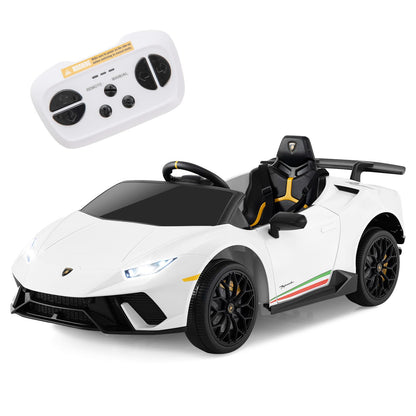 12V Kids Ride on Car Lamborghini with Remote Control and LED Lights