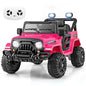 12V Kids Ride on Truck with Remote Control and 3 Speeds