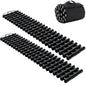 GiantexUK 2PCS Traction Mats, 23.5"/33.5"/39.5" Tire Recovery Track Pad Roll with Bag
