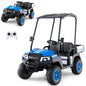 24V Kids Golf Cart 4WD 2 Seater Ride on Car with Dump Bed