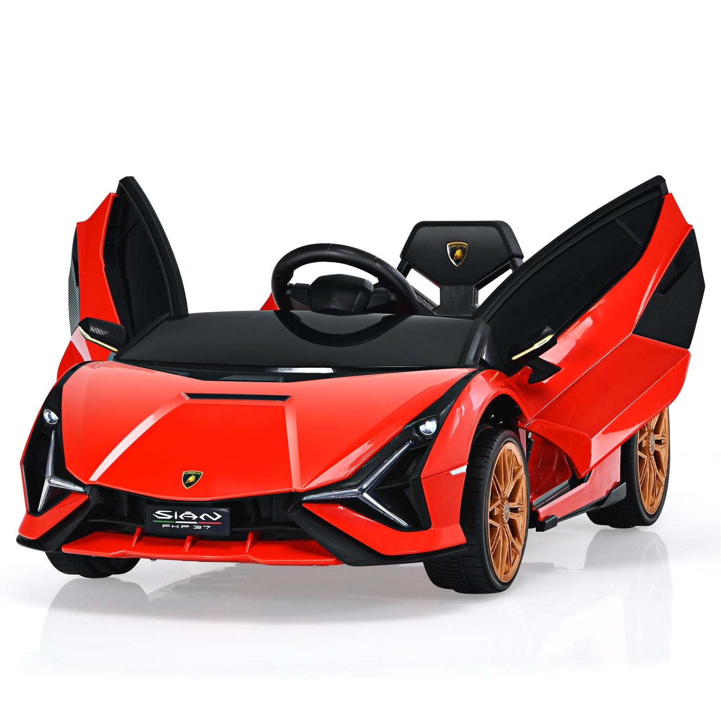 12V Battery Powered Electric Vehicle with Remote Control and LED Lights