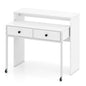 Extending Computer Desk with 2 Storage Drawers