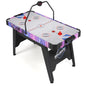 144 CM Air Hockey Table with 2 Pucks and 2 Pushers for Kids and Adults