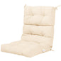 Thick Rocking Chaise Lounge Chair Pad with Non-Slip Rope Belts