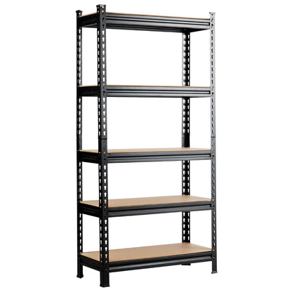 5-Tier Storage Rack with Adjustable Boards