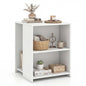 3-Tier Sofa Side Table, Square Nightstand End Table