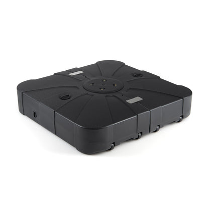 130 kg/170 kg Outdoor Cantilever Umbrella Base with Wheels Heavy-Duty Offset Patio Umbrella Stand