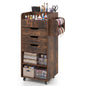 3 Drawers Mobile File Cabinet, Lateral Storage Chest