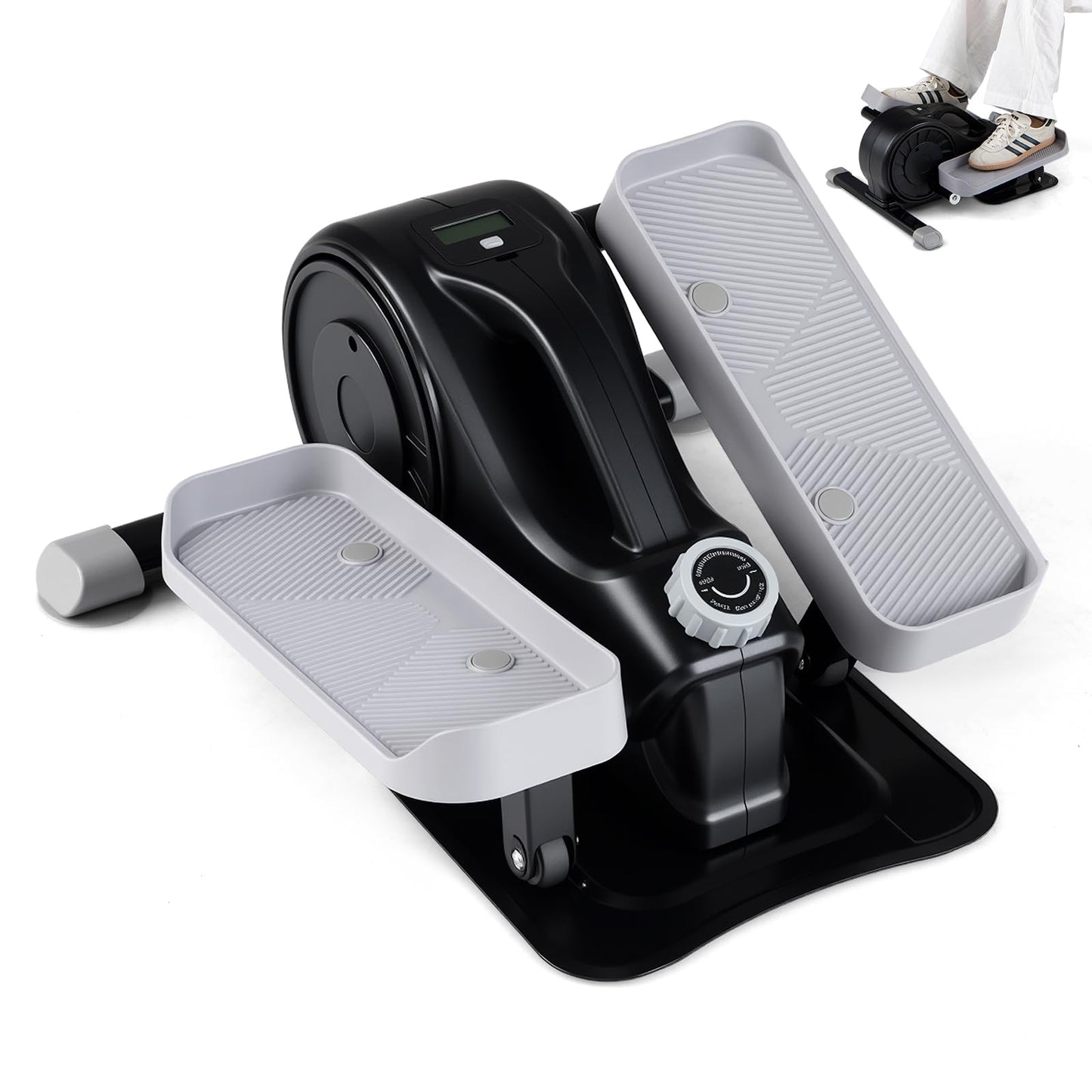Under Desk Elliptical Machine, Mini Elliptical Cross Trainer