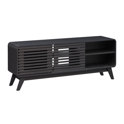 TV Stand Cabinet for 65 Inch TVs with Sliding Doors