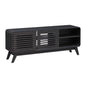 TV Stand Cabinet for 65 Inch TVs with Sliding Doors