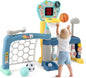 Basketball Hoop Set, 5 in 1 Toddler Basketball Bowling Baseball Soccer Golf Activity Center