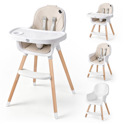 High Chair for Babies and Toddlers, for 6-36 Months