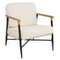 Modern Lounge Chair with Removable Zippered Cushions