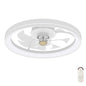 Giantex Ceiling Fan with Light and Remote 6 Fan Speeds 3 Color 3000-6500K Stepless Dimmable